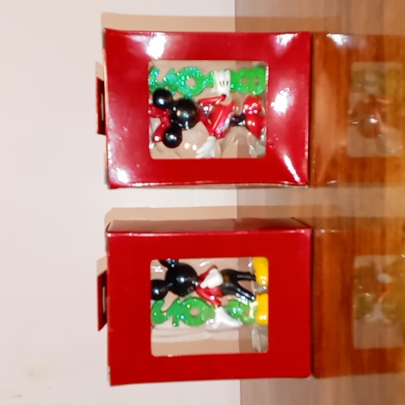Hallmark Disney Mickey & Minnie Mouse 2018 Christmas Ornaments NIB - Picture 3 of 6